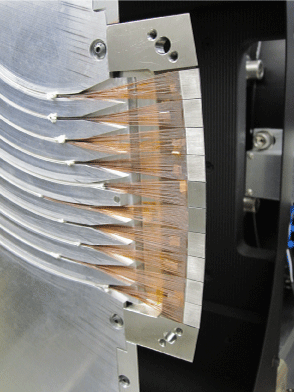 Fibers in the spectrograph